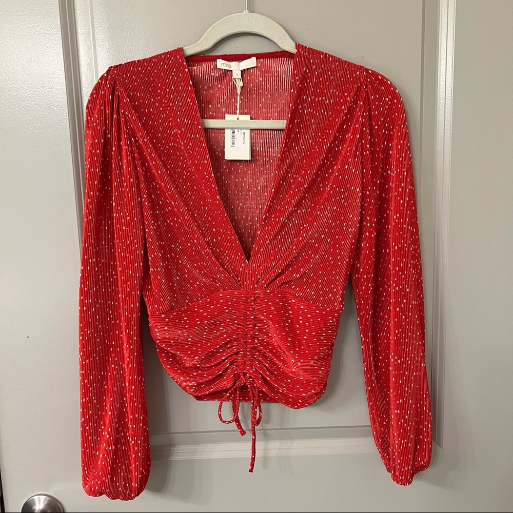 Maje red top